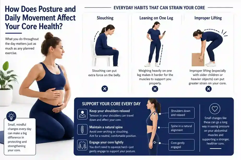 How Does Posture and Daily Movement Affect Your Core Health Hampshire?